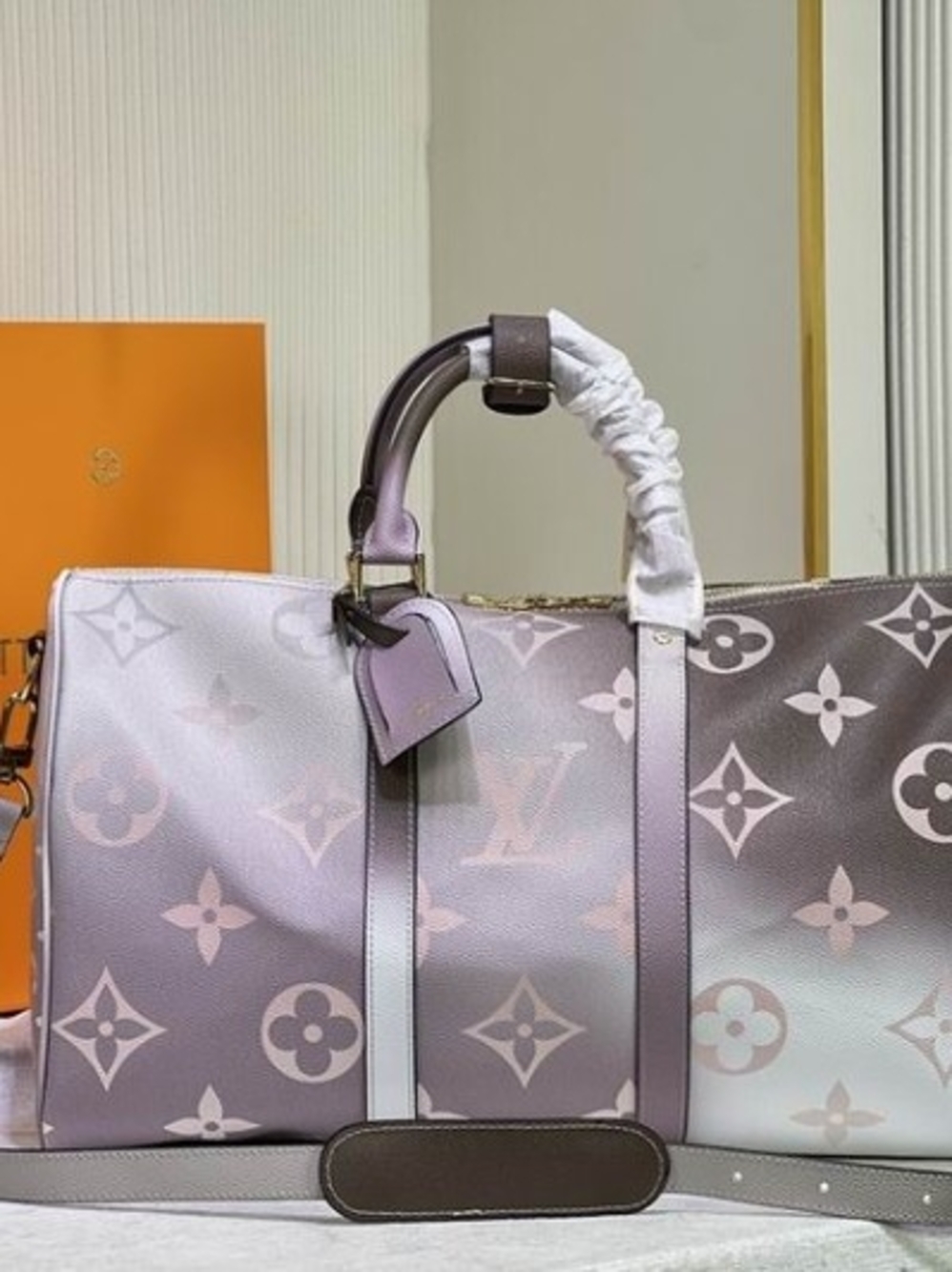 Louis Vuitton Lavender Ombre Monogram Travel Bag